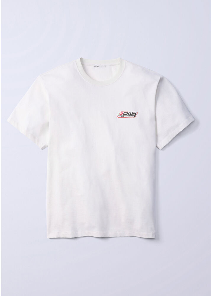 Jung Kook for Calvin Klein Logo Badge Relaxed T-Shirt 
